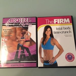 The Firm and Core Rhythms exercise videos